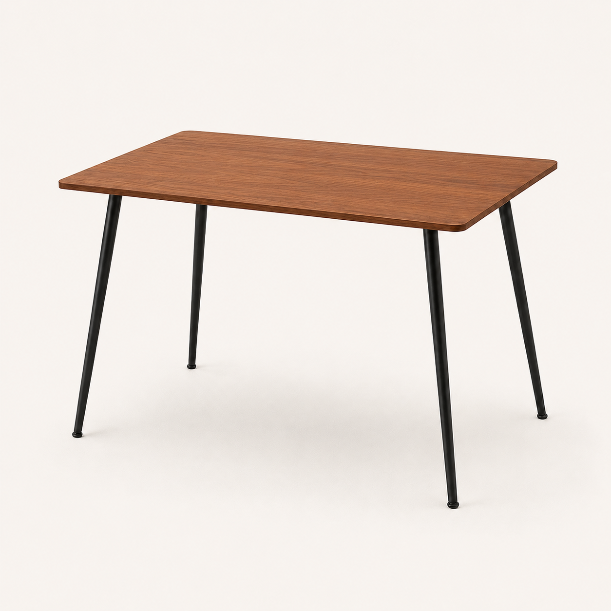 Mesa NOMA de 115 x 72 cm en acabado madera, ideal para comedor y apartamentos